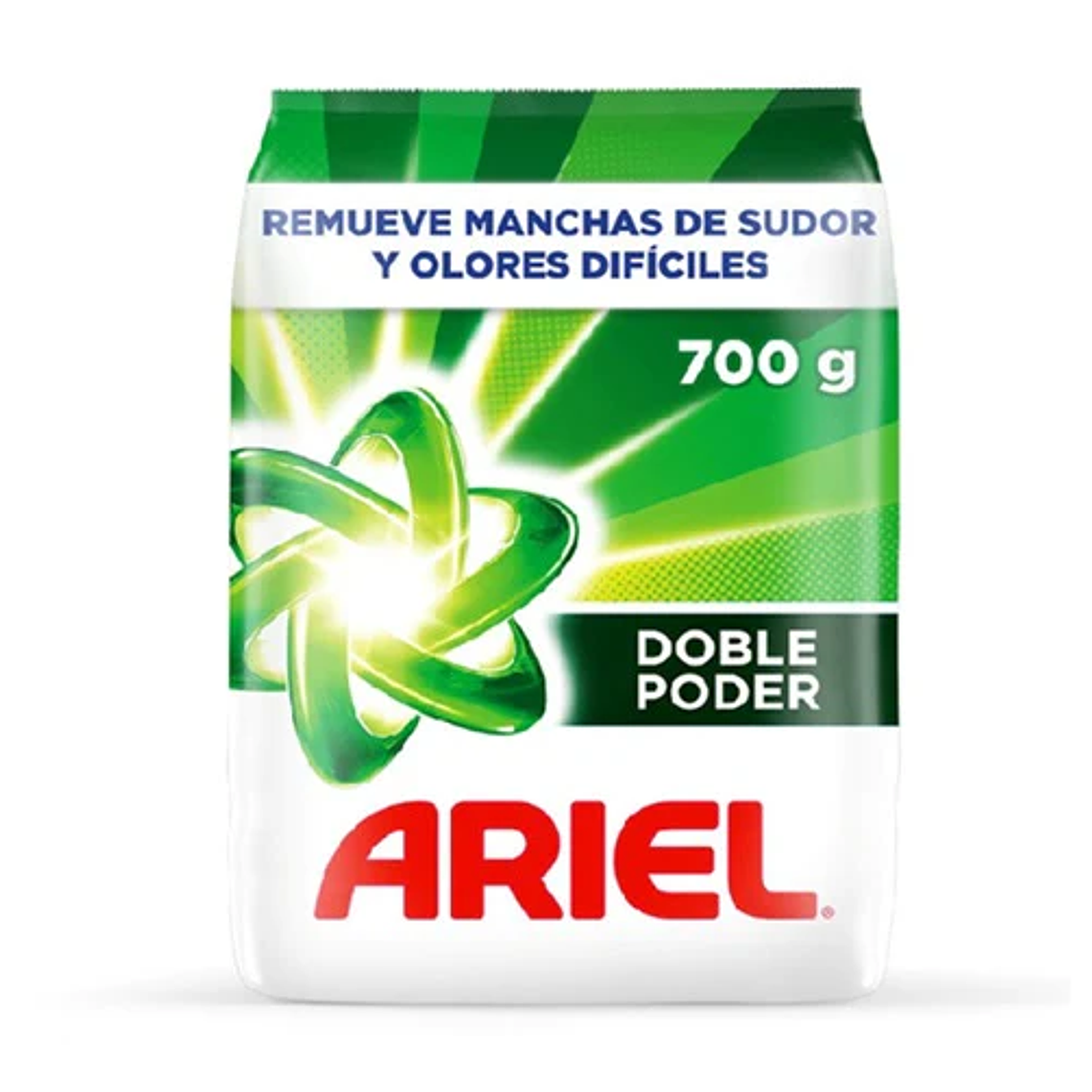 Detergente en polvo Ariel Doble Poder 400gr 1