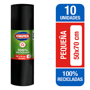 Bolsa de Basura Virutex Bio-rollo 50x70 Clasica 10 unid