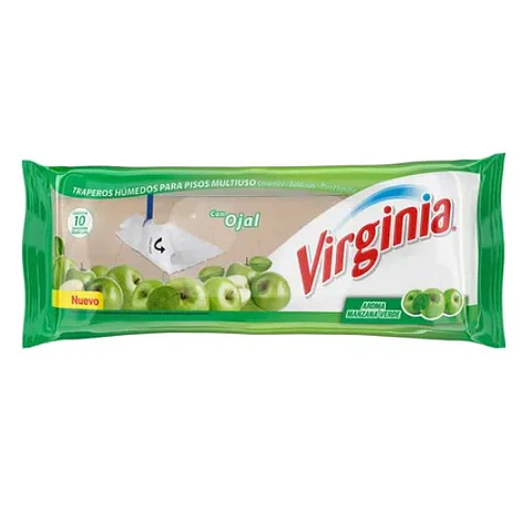 Trapero húmedo Virginia Manzana 10 unidades