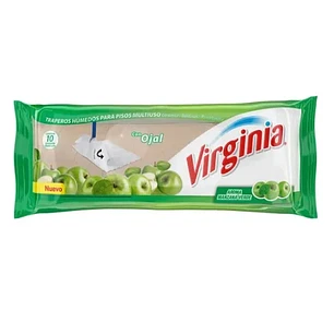 Trapero húmedo Virginia Manzana 10 unidades