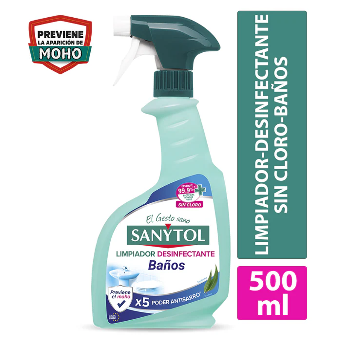 Limpiador Baño Desinfectante Sanytol 500ml 1