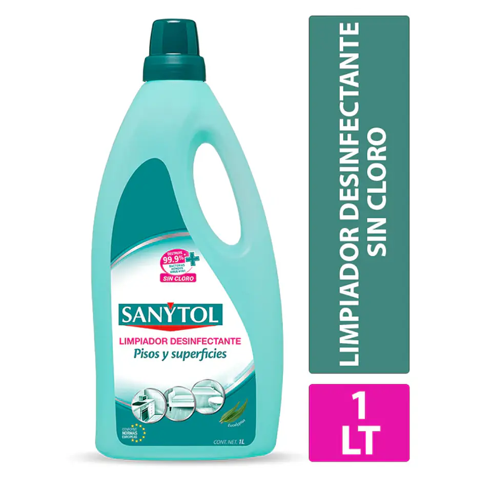 Limpiador de Piso Multiuso Sanytol 1000ml 1