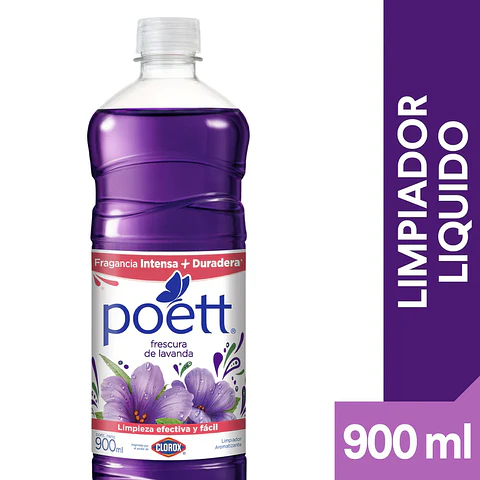 Limpiador de Piso Poett Frescura de Lavanda 900 ml
