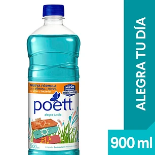 Limpiador de Piso Poett Alegra tu Dia 900 ml