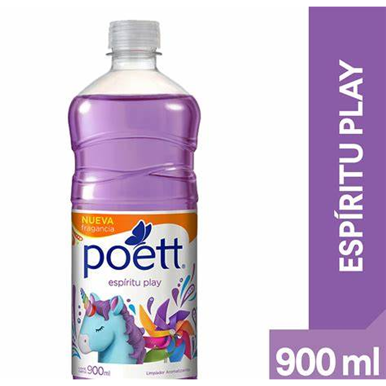 Limpiador de Piso Poett Espiritu Play 900 ml 1