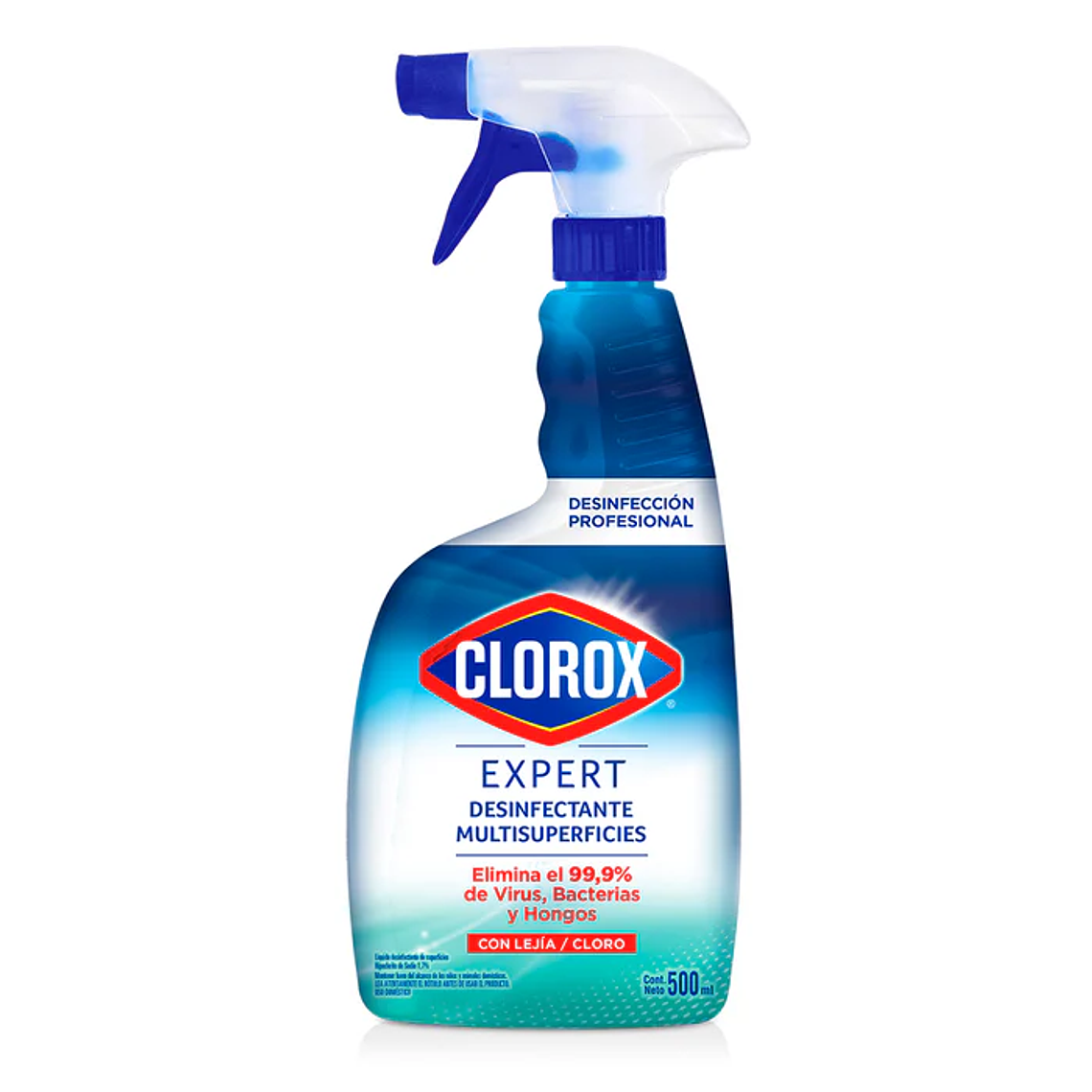 Limpiador Desinfectante Multisuperficies Clorox Expert gatillo 500 ml 1