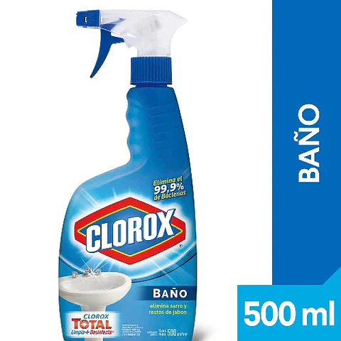 Limpiador Baño Clorox gatillo 500ml
