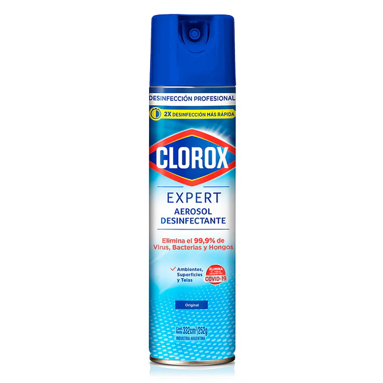 Desinfectante Aerosol Clorox Expert Original 252g 1