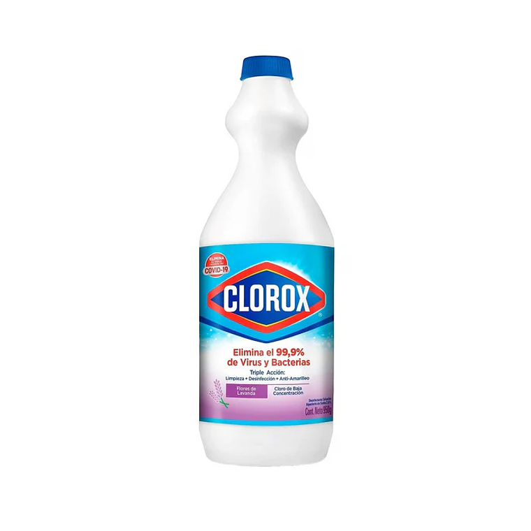 Cloro Liquido Clorox Flores de Lavanda 950gr 1