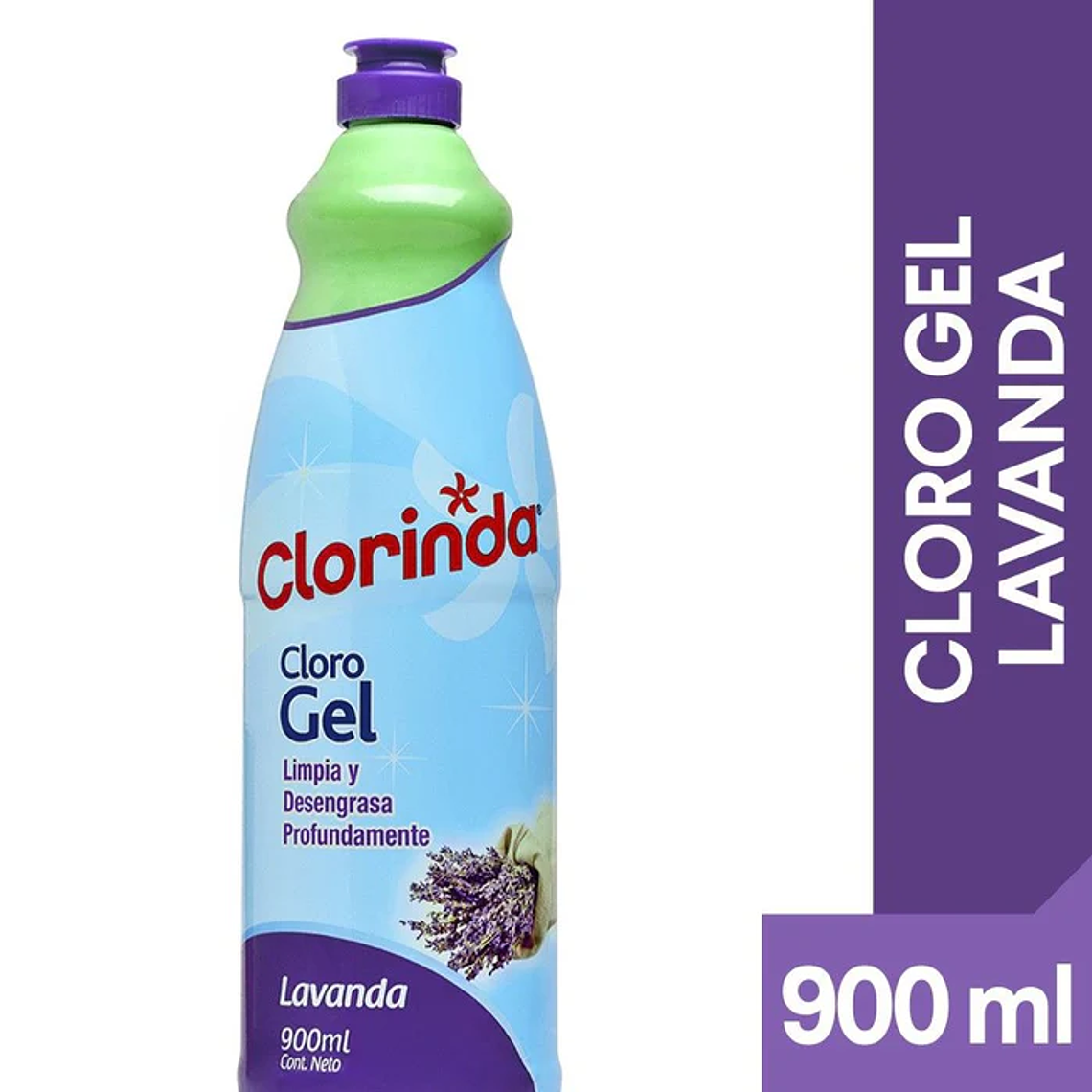 Clorogel Clorinda Lavanda 900ml 1
