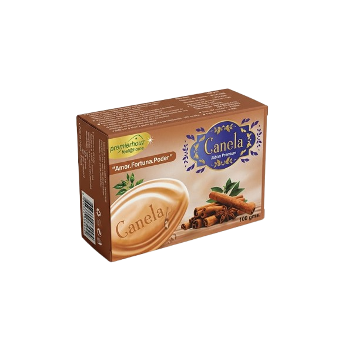 Jabón de Canela Premierhouz - Amor, Fortuna y Poder (100g) 1