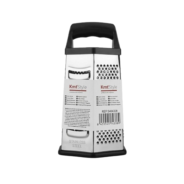 Rallador de Cocina de Acero Inoxidable - 6 Caras Multifuncional (22.5cm) 2