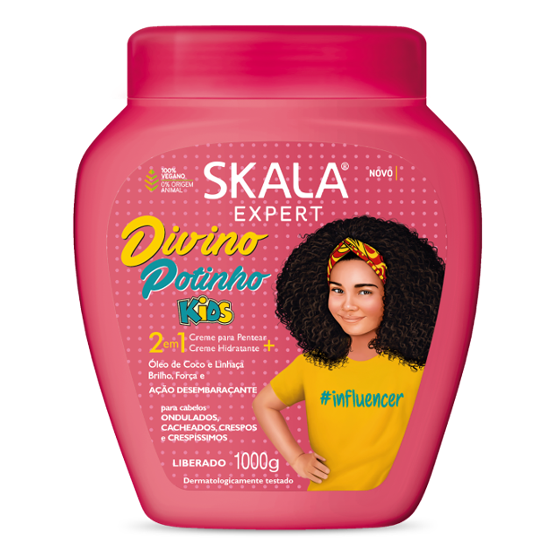 MASCARA SKALA DIVINO POTINHO KIDS 1000G 1
