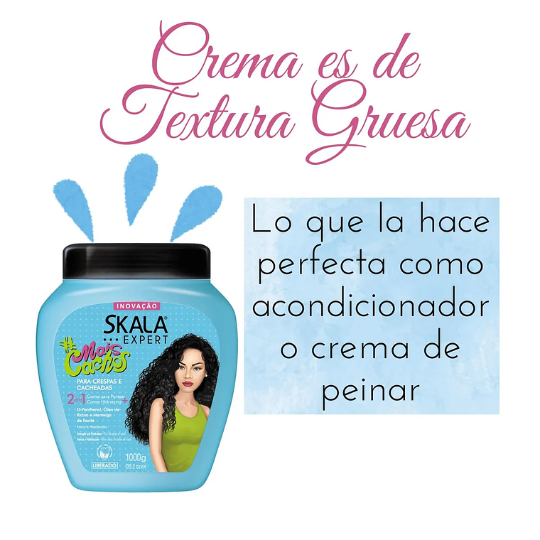 MASCARA MAIS CACHOS EXPERT SKALA 1KG 3