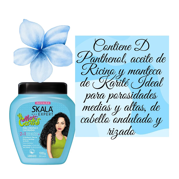 MASCARA MAIS CACHOS EXPERT SKALA 1KG 5