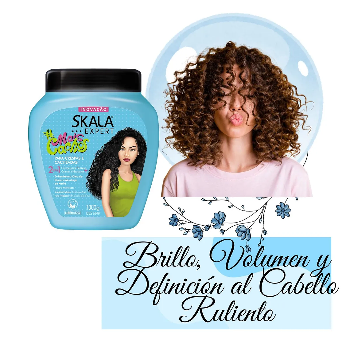 MASCARA MAIS CACHOS EXPERT SKALA 1KG 4