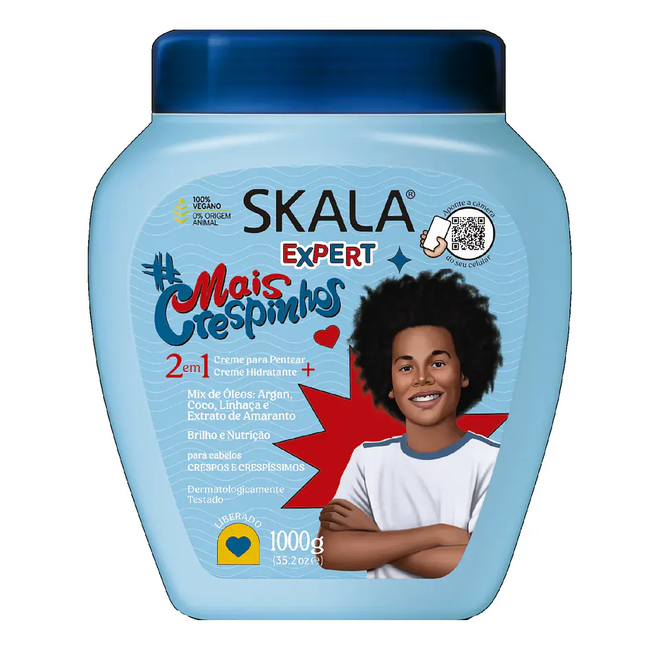 MASCARA SKALA MAIS CRESPINHOS 1000G 1