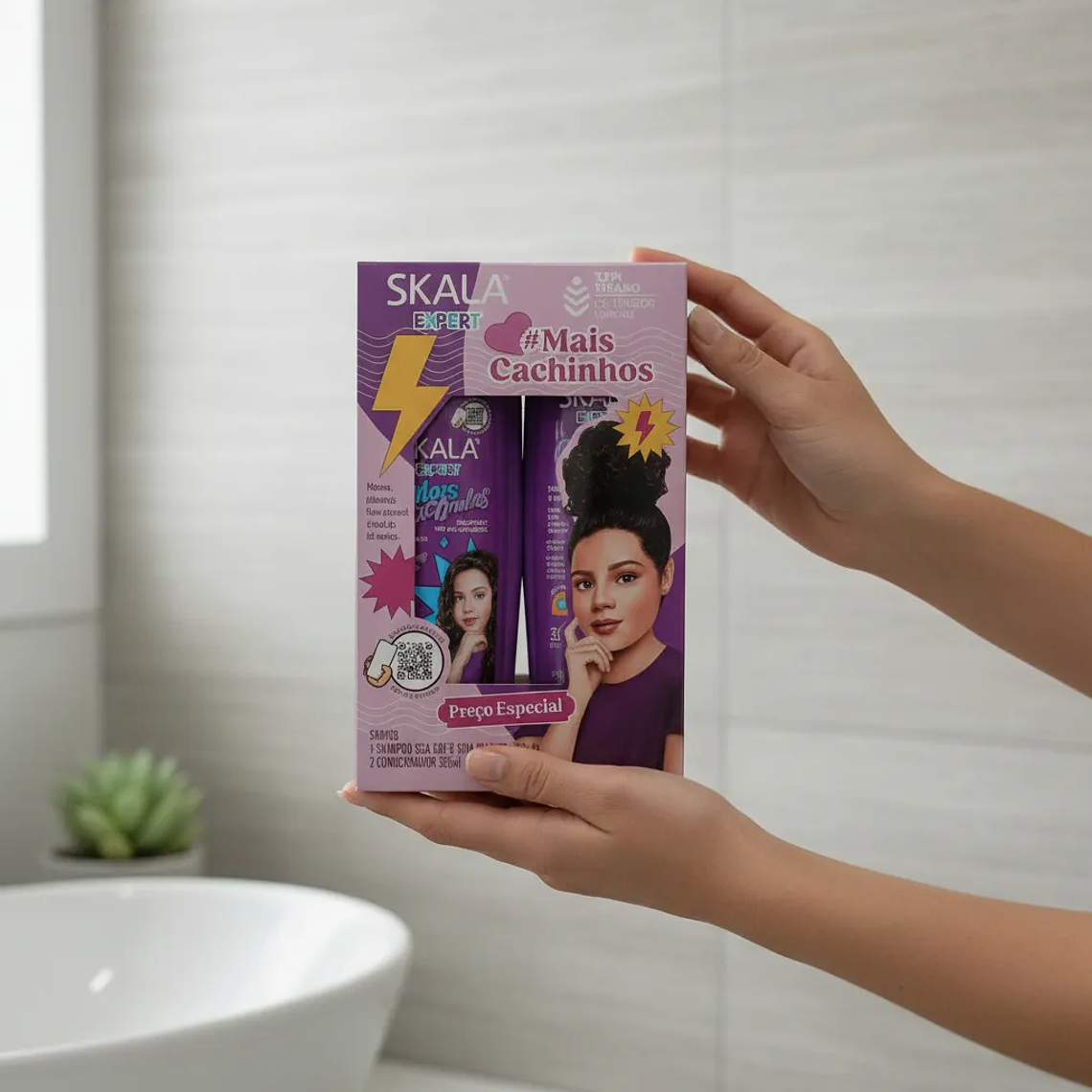 Skala - Expert - Kit Champú y Acondicionador Mais Cachinhos 3