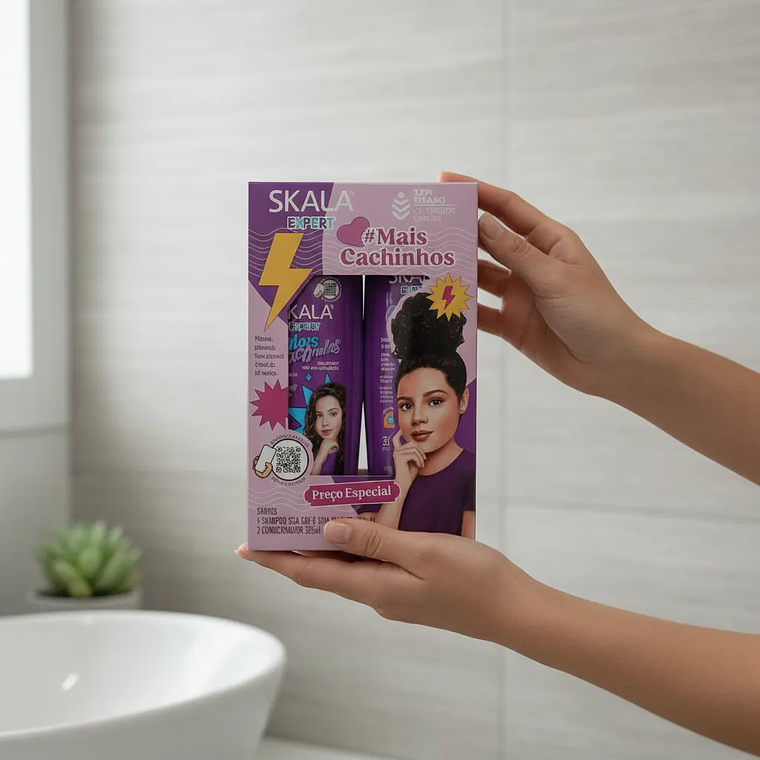 Skala - Expert - Kit Champú y Acondicionador Mais Cachinhos 3