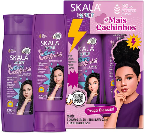Skala - Expert - Kit Champú y Acondicionador Mais Cachinhos
