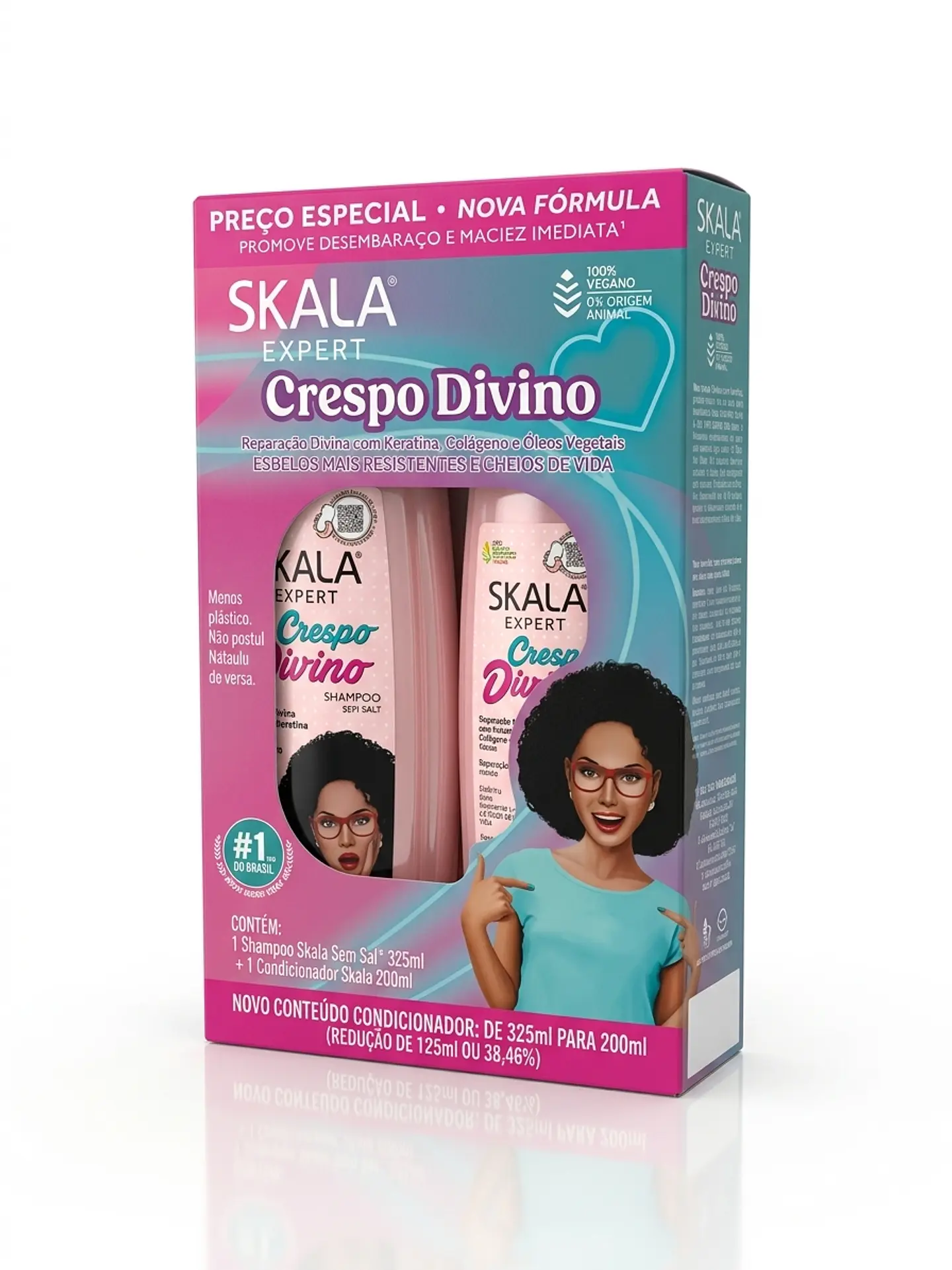 Skala - Expert - Kit Champú y Acondicionador Crespo Divino 1