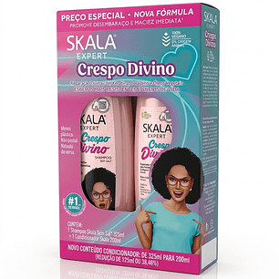 Skala - Expert - Kit Champú y Acondicionador Crespo Divino