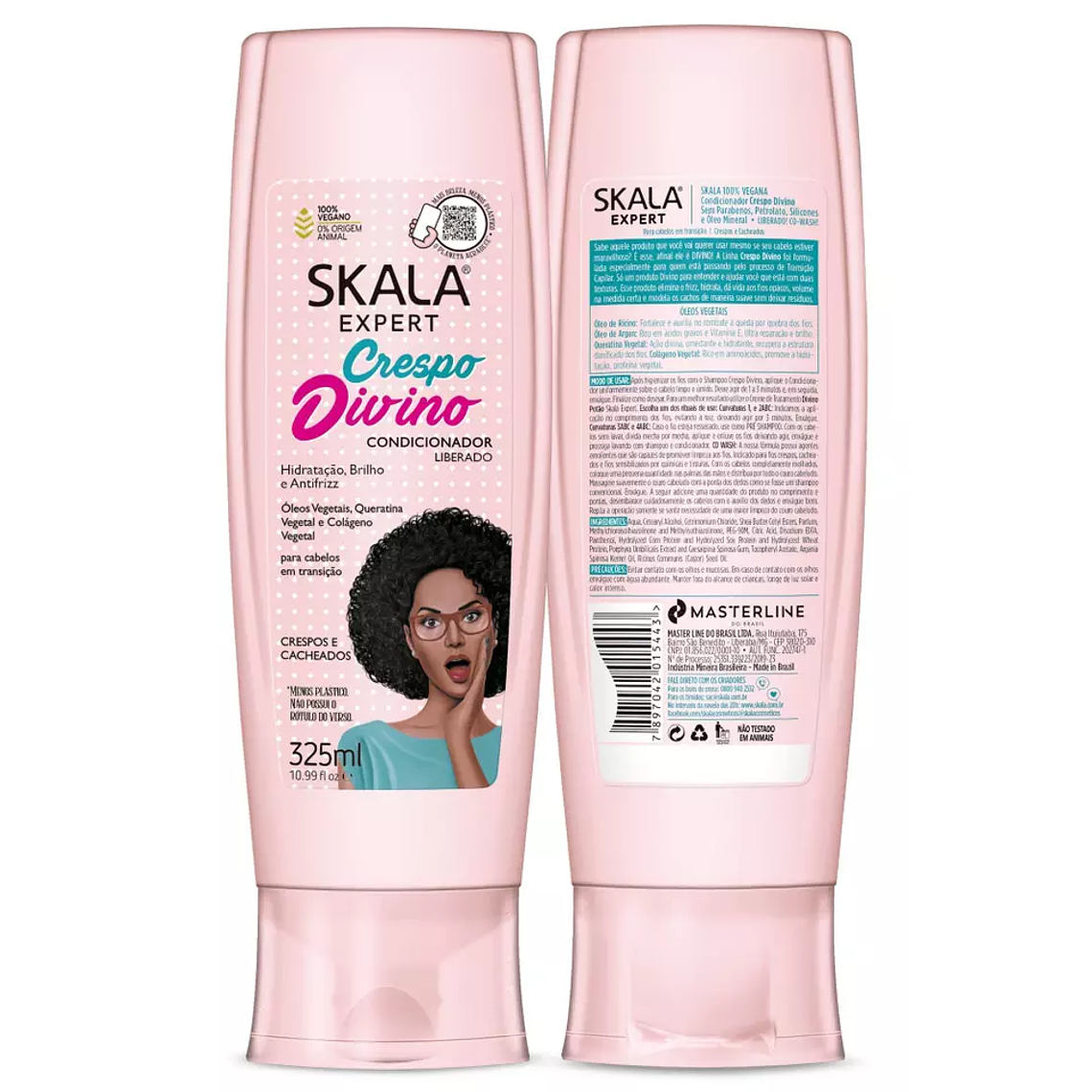Skala - Expert - Kit Champú y Acondicionador Crespo Divino 2