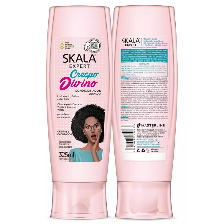 Skala - Expert - Kit Champú y Acondicionador Crespo Divino 2