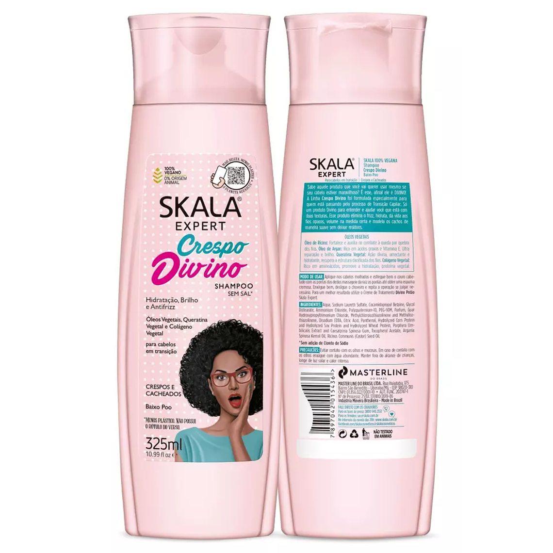 Skala - Expert - Kit Champú y Acondicionador Crespo Divino 3