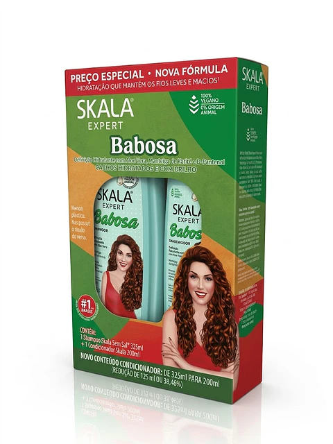 Skala - Expert - Kit Champú y Acondicionador Babosa
