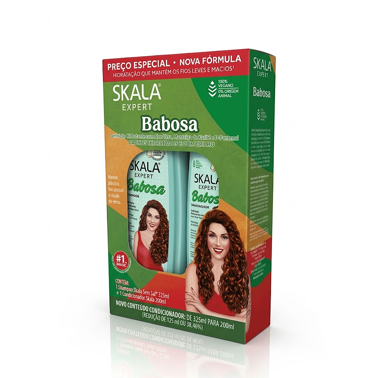 Skala - Expert - Kit Champú y Acondicionador Babosa 1