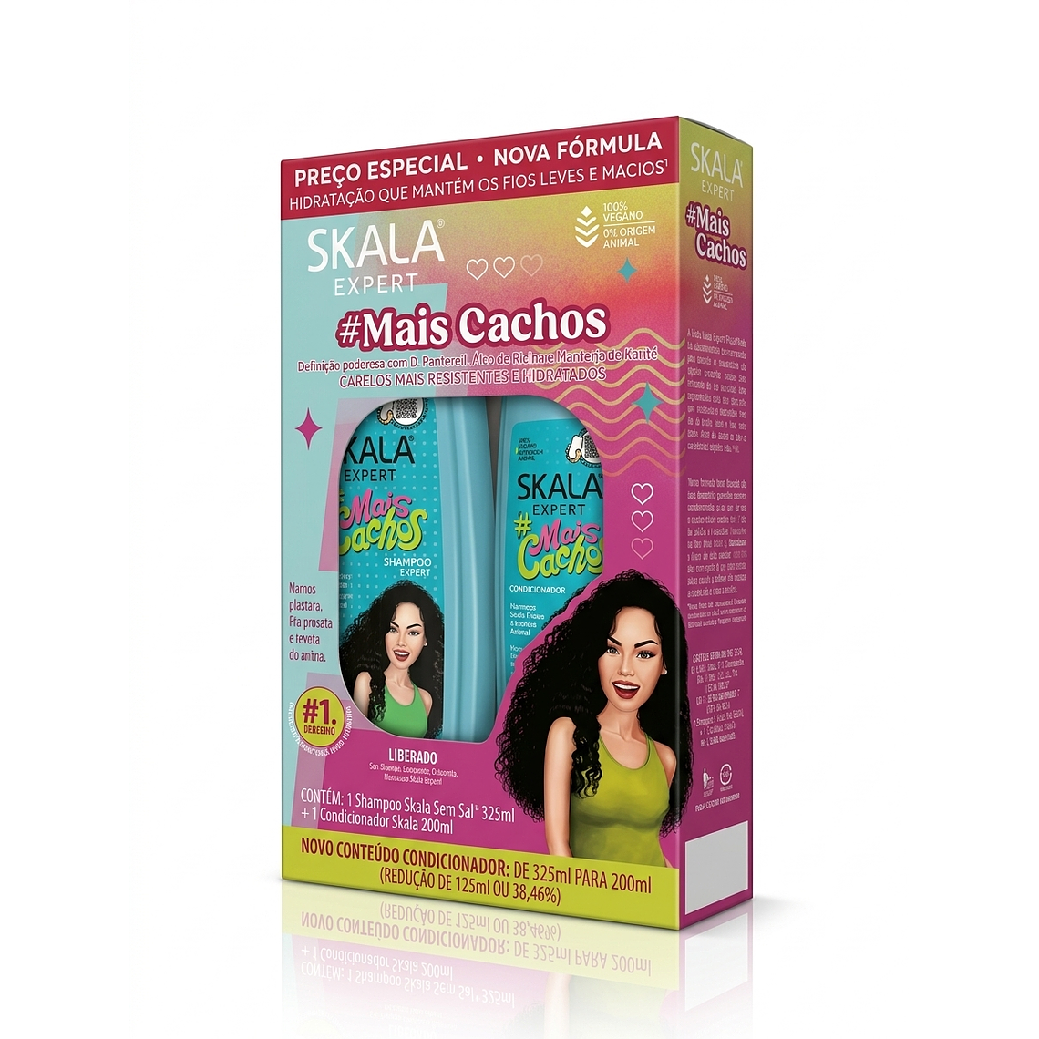 Skala - Expert - Kit Champú y Acondicionador Mais Cachos 1