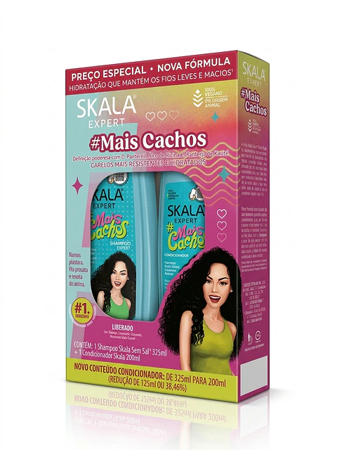 Skala - Expert - Kit Champú y Acondicionador Mais Cachos