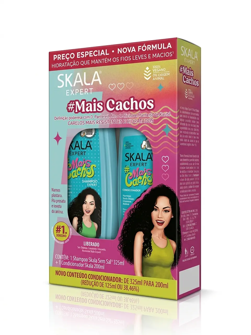 Skala - Expert - Kit Champú y Acondicionador Mais Cachos 1