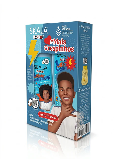 Skala - Expert - Kit Champú y Acondicionador Mais Crespinhos