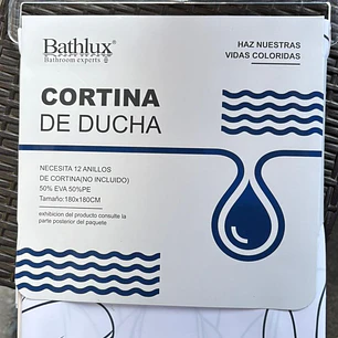 Cortina Externa para Ducha (plástico) 