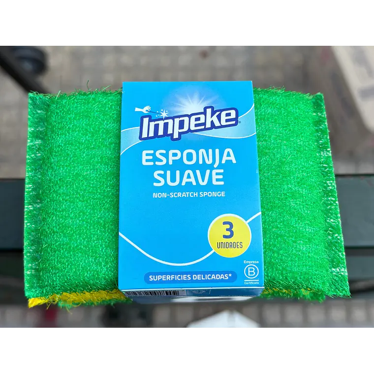 Esponja impeke pack 3 und  3