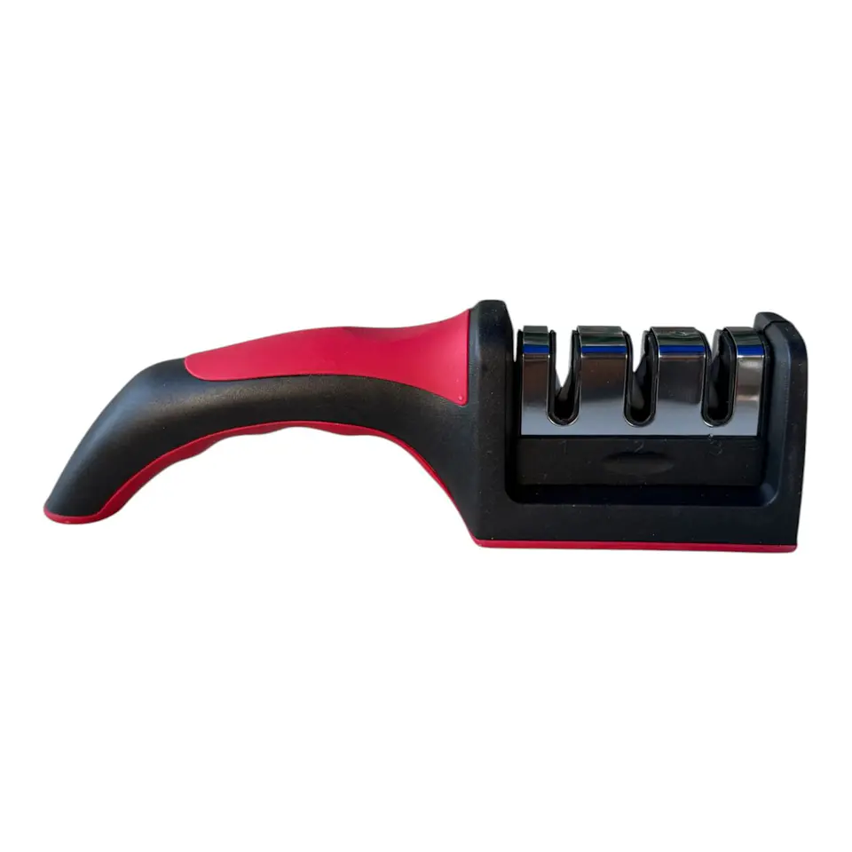 Afilador De Cuchillos Tijeras De 3 Filos De Acero Inoxidable 1