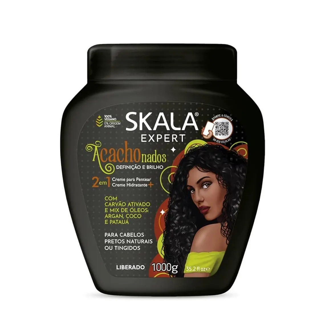 CREMA TRATAMIENTO CAPILAR ACACHONADOS 1000G - SKALA EXPERT 1