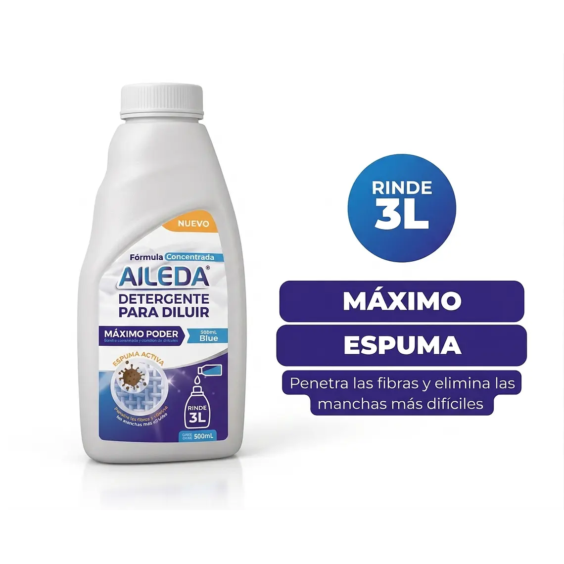 DETERGENTE PARA DILUIR AILEDA 500ML BLUE 1