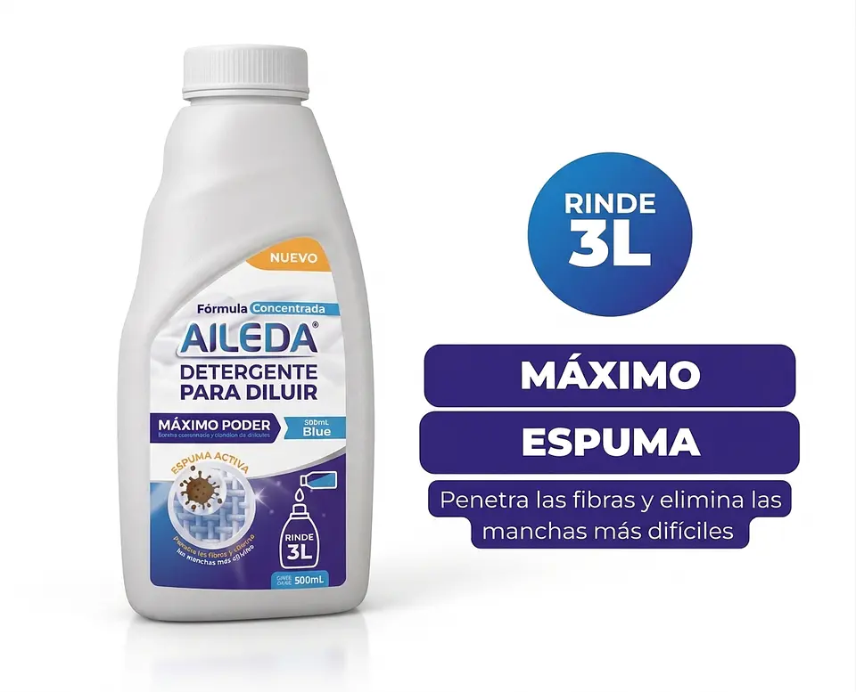 DETERGENTE PARA DILUIR AILEDA 500ML BLUE 1