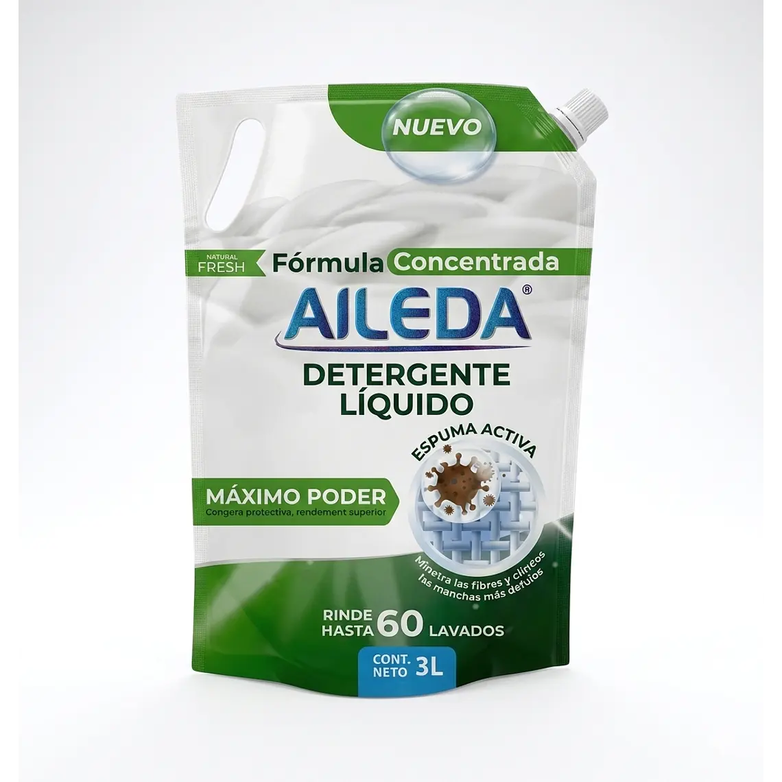 DETERGENTE DOYPACK AILEDA FRESH 3 LITROS 1