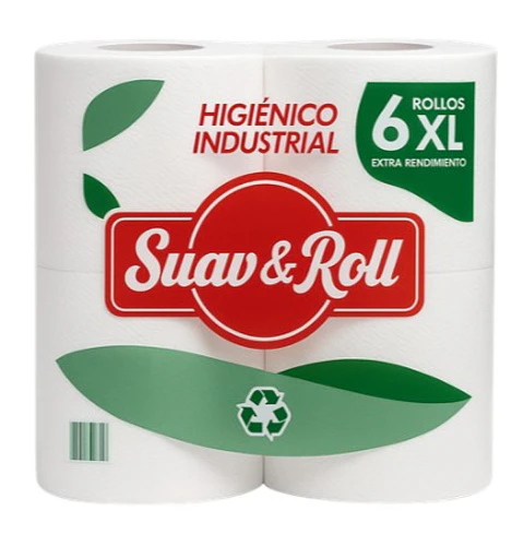 Papel Higiénico Suav & Roll 6x300 mts