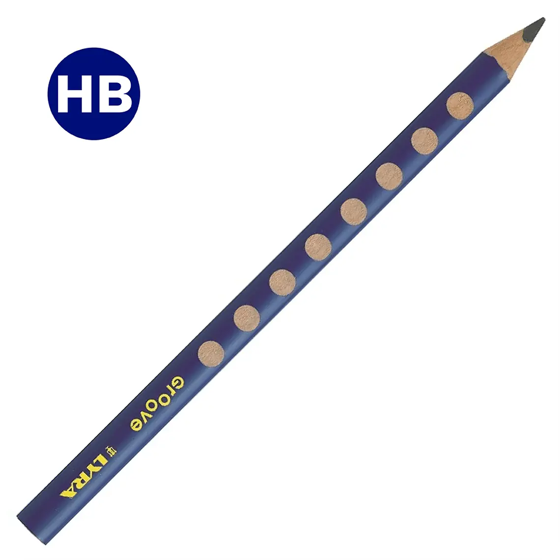 Lapiz Grafito Groove 2HB Jumbo Triangular 1 unidad Lyra 1