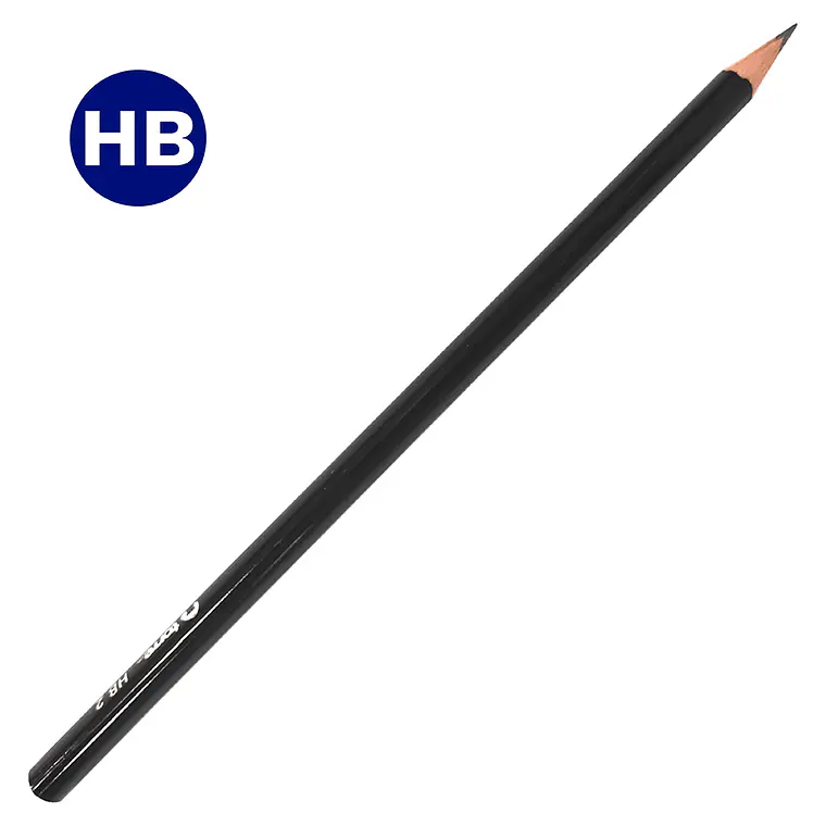Lapiz Grafito 2Hb Negro Triangular 1 Unidad Torre 1