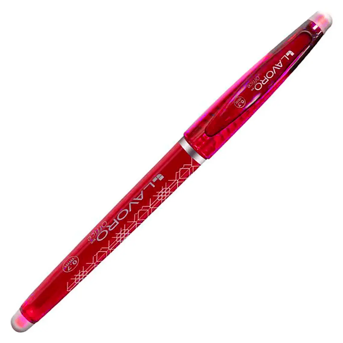Lapiz Pasta Borrable Rojo 0,7 mm Lavoro 1