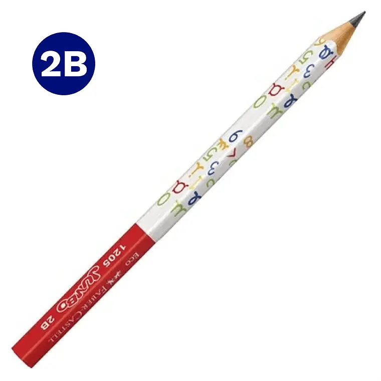 Lapiz Grafito 2HB Jumbo Triangular Faber Castell 1