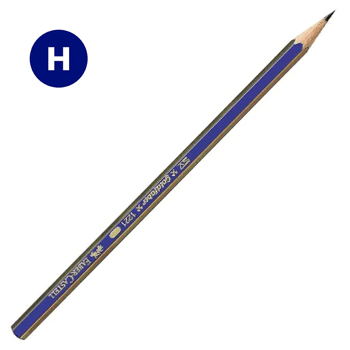 Lapiz Grafito H Tecnico Goldfaber Hexagonal Faber Castell 1