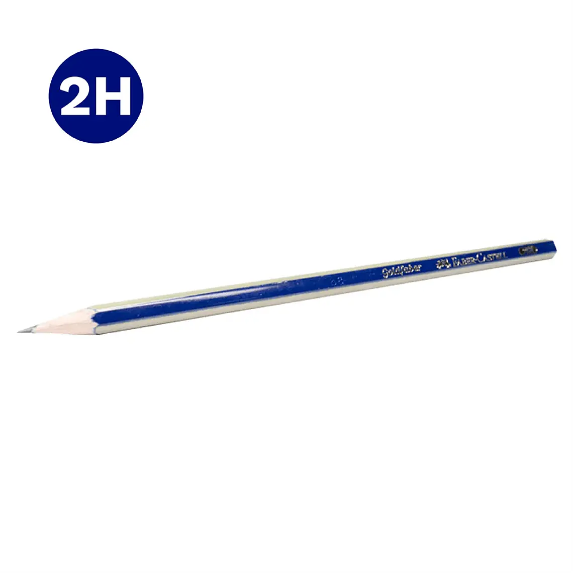 Lapiz Grafito 2H Tecnico Goldfaber Hexagonal Faber Castell 1