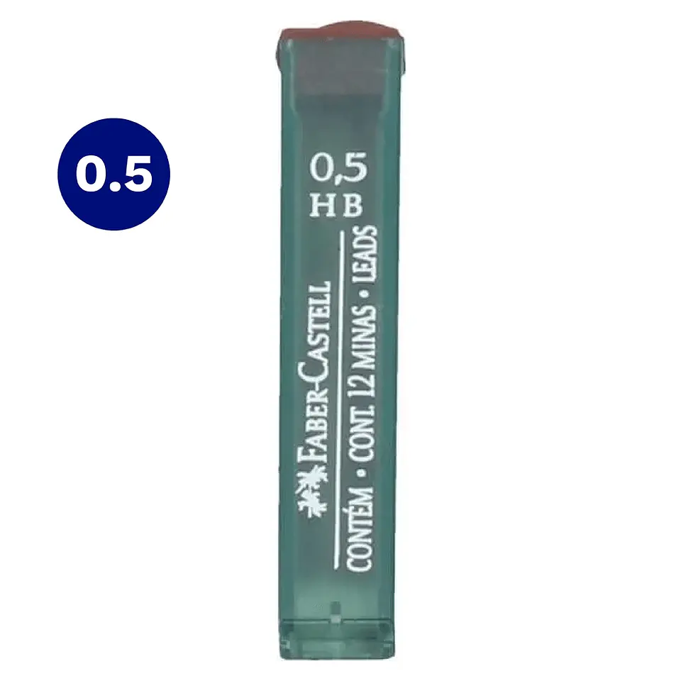 Minas 0,5 Mm HB Faber Castell 1